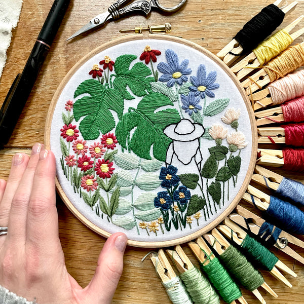 March 2023 Embroidery PDF Pattern  - Re-release