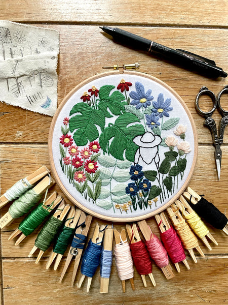 March 2023 Embroidery PDF Pattern  - Re-release