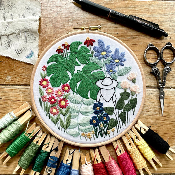 March 2023 Embroidery PDF Pattern  - Re-release