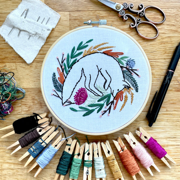 October 2022 Embroidery PDF Pattern  - Re-release