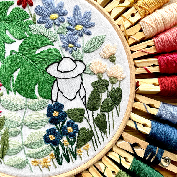 March 2023 Embroidery PDF Pattern  - Re-release