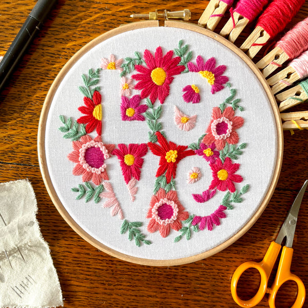 February 2023 Embroidery PDF Pattern  - Re-release