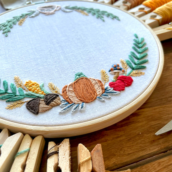 September 2022 Embroidery PDF Pattern  - Re-release