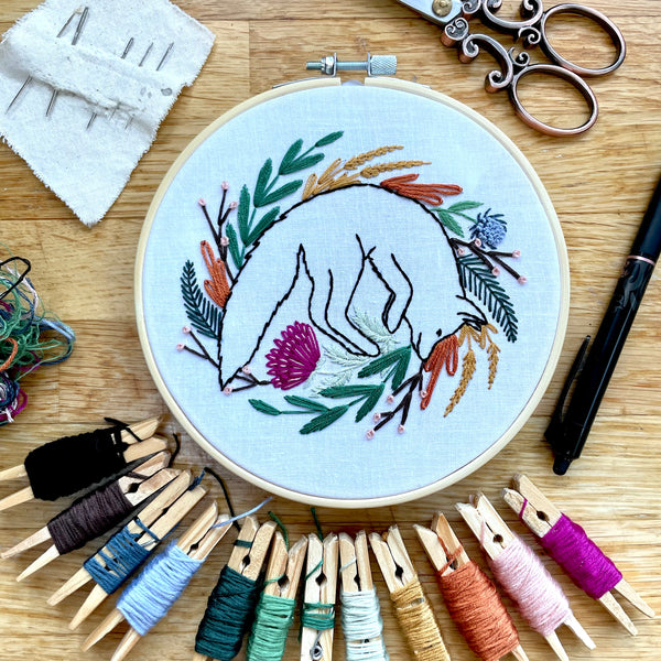 October 2022 Embroidery PDF Pattern  - Re-release