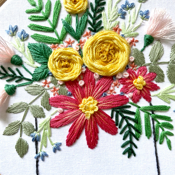 April 2024 Embroidery PDF Pattern  - Re-release