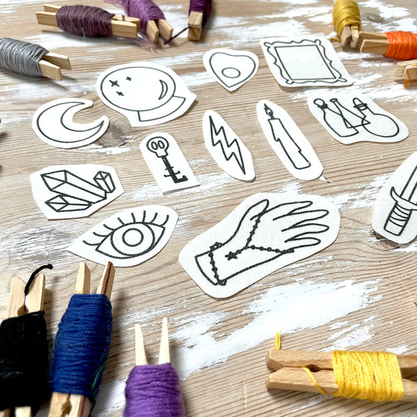 October Stick and Stitch Digital Download Embroidery Designs