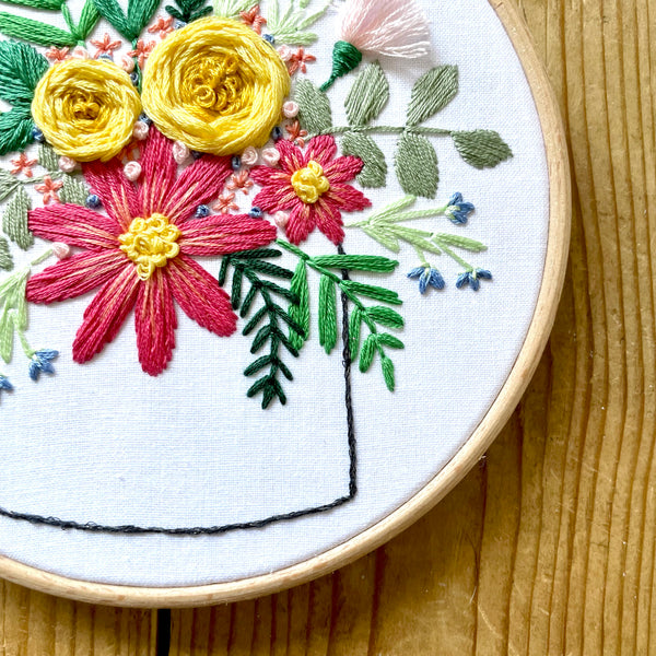 April 2024 Embroidery PDF Pattern  - Re-release