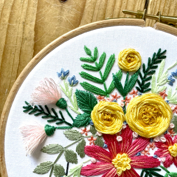 April 2024 Embroidery PDF Pattern  - Re-release