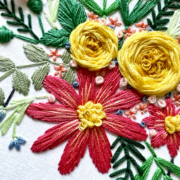 April 2024 Embroidery PDF Pattern  - Re-release