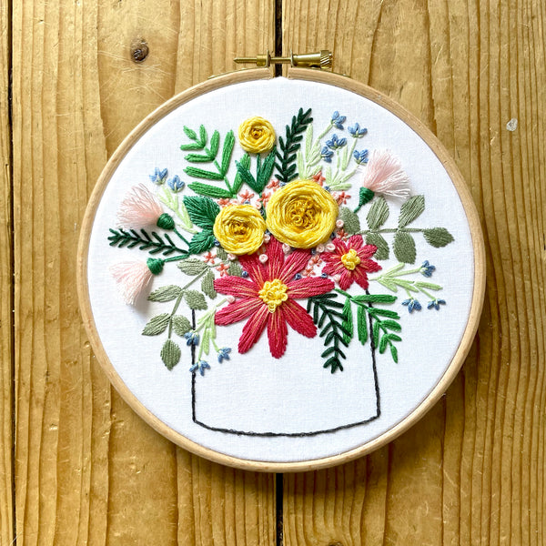 April 2024 Embroidery PDF Pattern  - Re-release