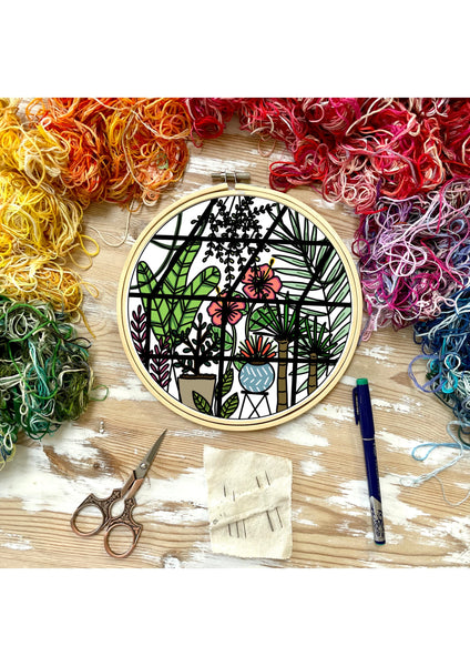 Inside the Greenhouse Stitchalong, Live Video Tutorials on Instagram