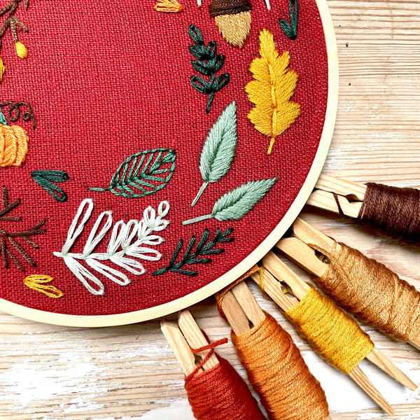 November 2021 Embroidery PDF Pattern  - Re-release