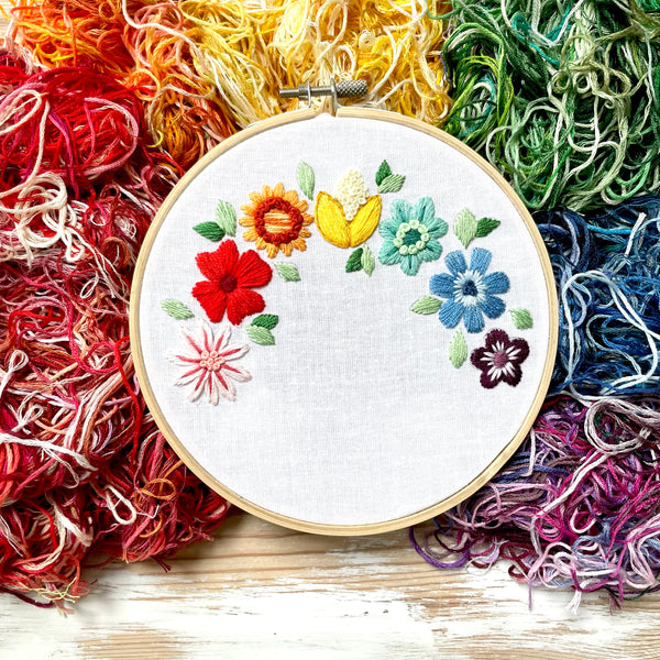 March 2022 Embroidery PDF Pattern  - Re-release