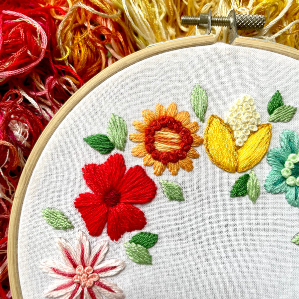 March 2022 Embroidery PDF Pattern  - Re-release