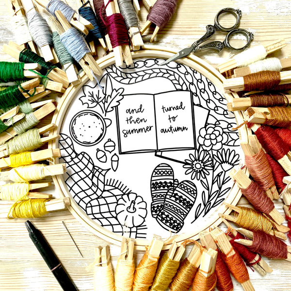 The Changing Seasons Stitchalong, Live Videos on Instagram