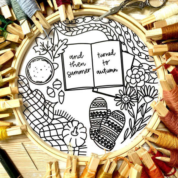 The Changing Seasons Stitchalong, Live Videos on Instagram