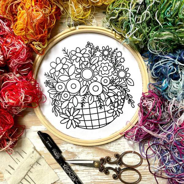 The May Blooms Stitchalong, Live Video Tutorials on Instagram