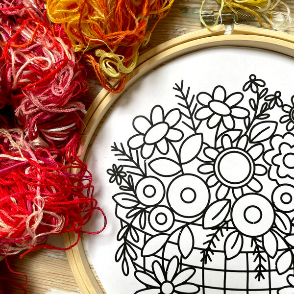 The May Blooms Stitchalong, Live Video Tutorials on Instagram