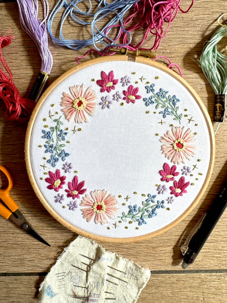 April 2025 Embroidery PDF Pattern  - Re-release