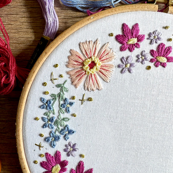 April 2025 Embroidery PDF Pattern  - Re-release