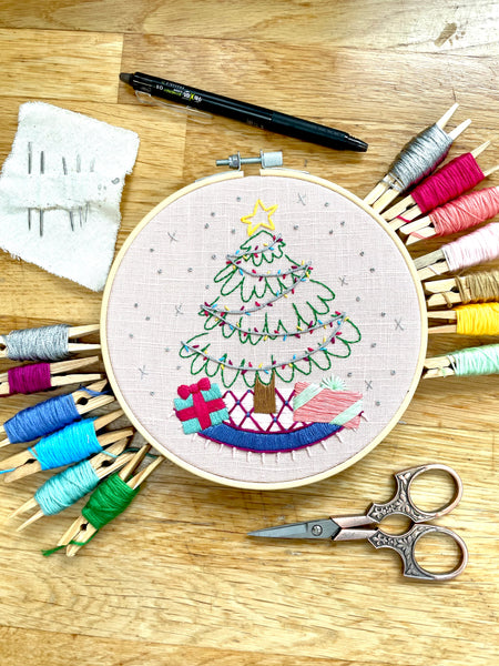 November 2022 Embroidery PDF Pattern  - Re-release
