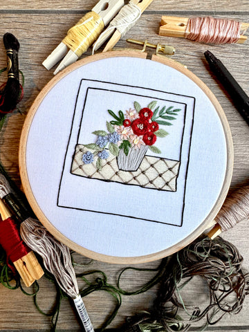 July 2025 Embroidery PDF Pattern  - Re-release