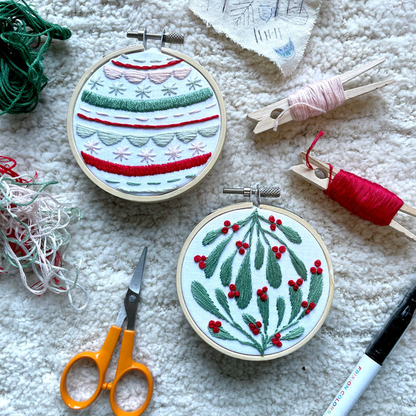 December 2023 Embroidery PDF Pattern  - Re-release