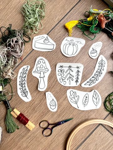 September 2025 Pattern of the Month Club - A Digital Embroidery Pattern Subscription