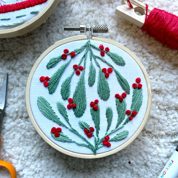 December 2023 Embroidery PDF Pattern  - Re-release