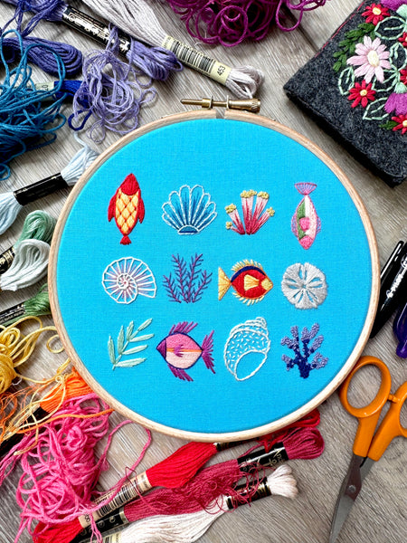 August 2026 Pattern of the Month Club - A Digital Embroidery Pattern Subscription