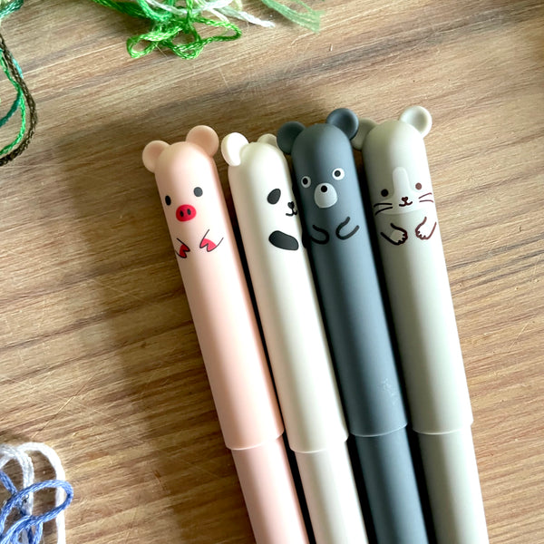 Cutie Pie Animal Heat Erasable Pattern Transfer Pen