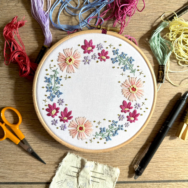 April 2025 Embroidery PDF Pattern  - Re-release