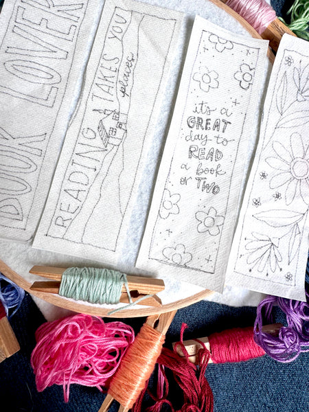 The Bookmarks Stitchalong, Live Video Tutorials on Instagram