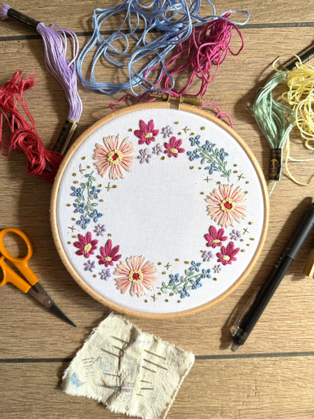 April 2025 Embroidery PDF Pattern  - Re-release