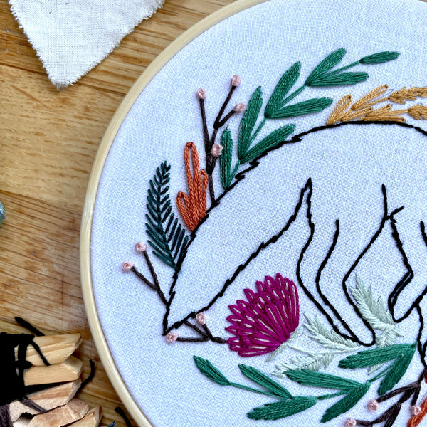 October 2022 Embroidery PDF Pattern  - Re-release