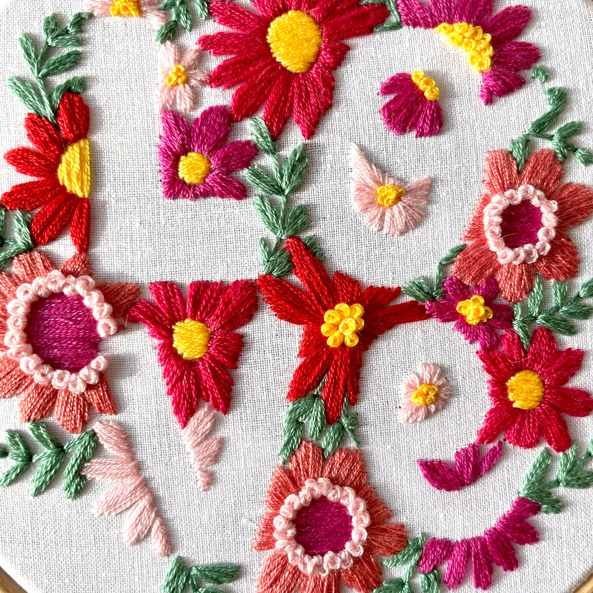 February 2023 Embroidery PDF Pattern - Re-release – thebarmyfox