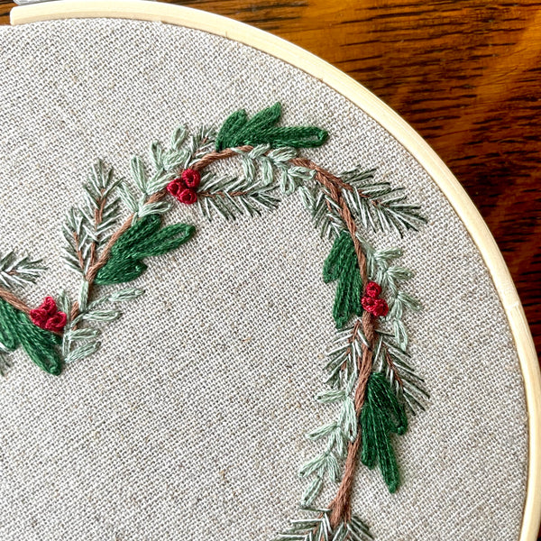 December 2022 Embroidery PDF Pattern  - Re-release