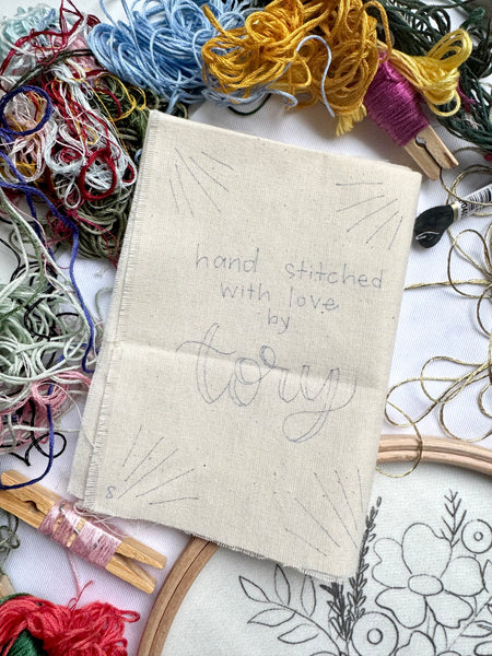 The 2026 February Stitchalong, Live Video Tutorials on Instagram