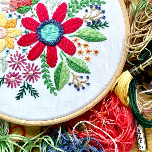 May 2023 Embroidery PDF Pattern  - Re-release