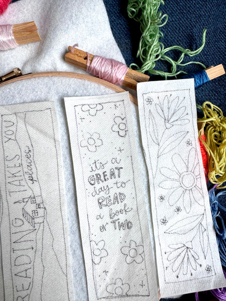 The Bookmarks Stitchalong, Live Video Tutorials on Instagram