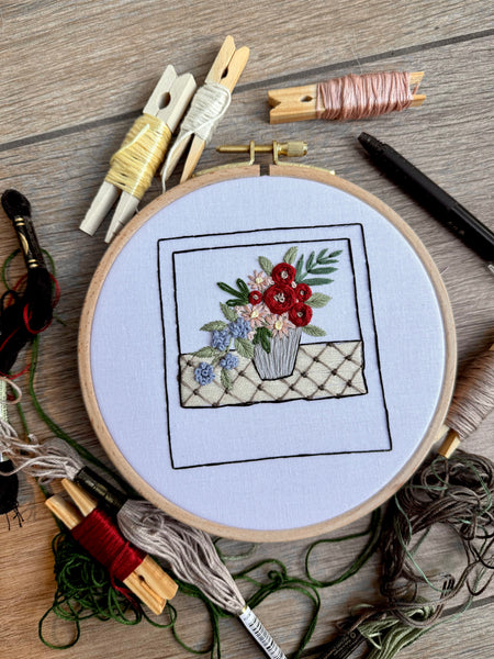 July 2025 Embroidery PDF Pattern  - Re-release