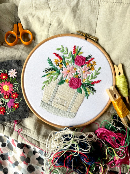 July 2026 Pattern of the Month Club - A Digital Embroidery Pattern Subscription