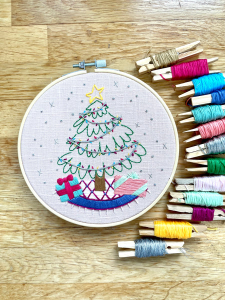 November 2022 Embroidery PDF Pattern  - Re-release