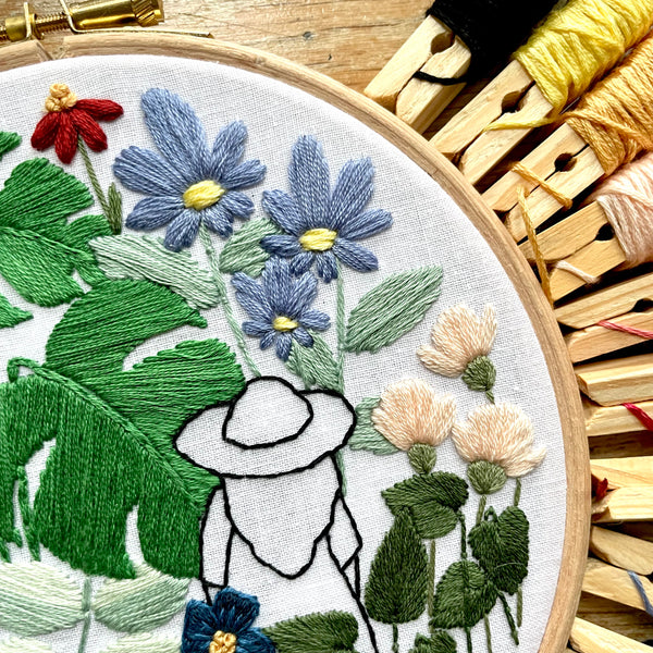 March 2023 Embroidery PDF Pattern  - Re-release