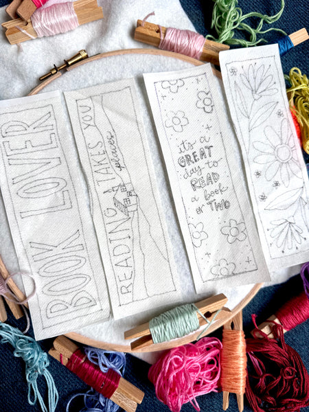The Bookmarks Stitchalong, Live Video Tutorials on Instagram
