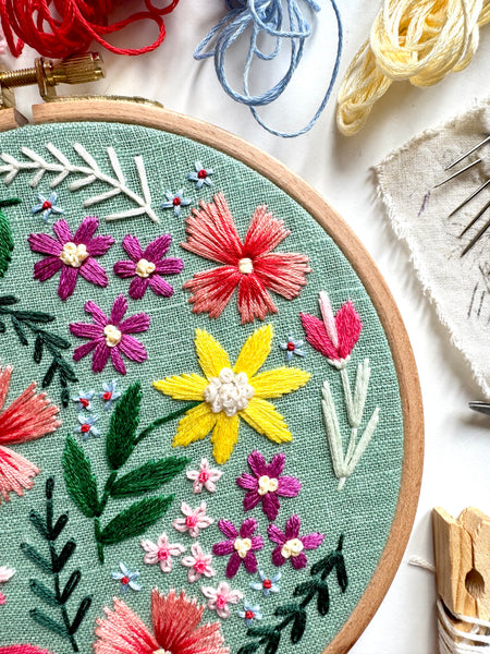 March 2026 Embroidery PDF Pattern  - Re-release