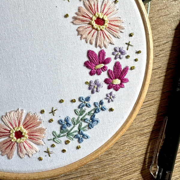 April 2025 Embroidery PDF Pattern  - Re-release