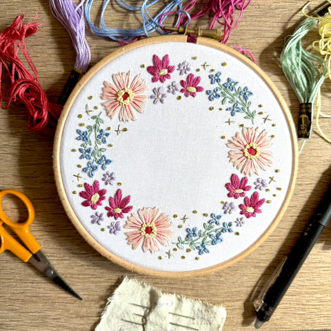 April 2025 Embroidery PDF Pattern  - Re-release