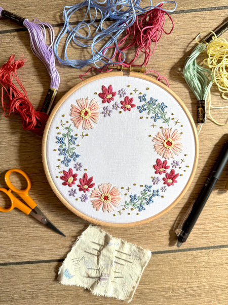 April 2025 Embroidery PDF Pattern  - Re-release