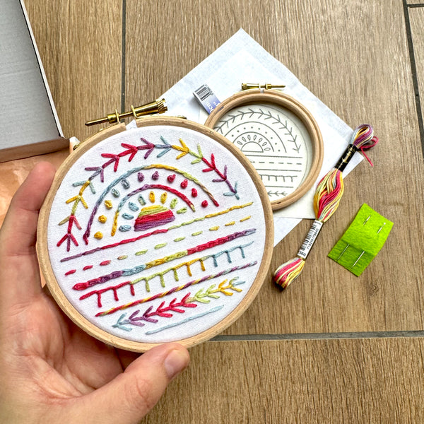 The Sampler 4 inch Embroidery Kit